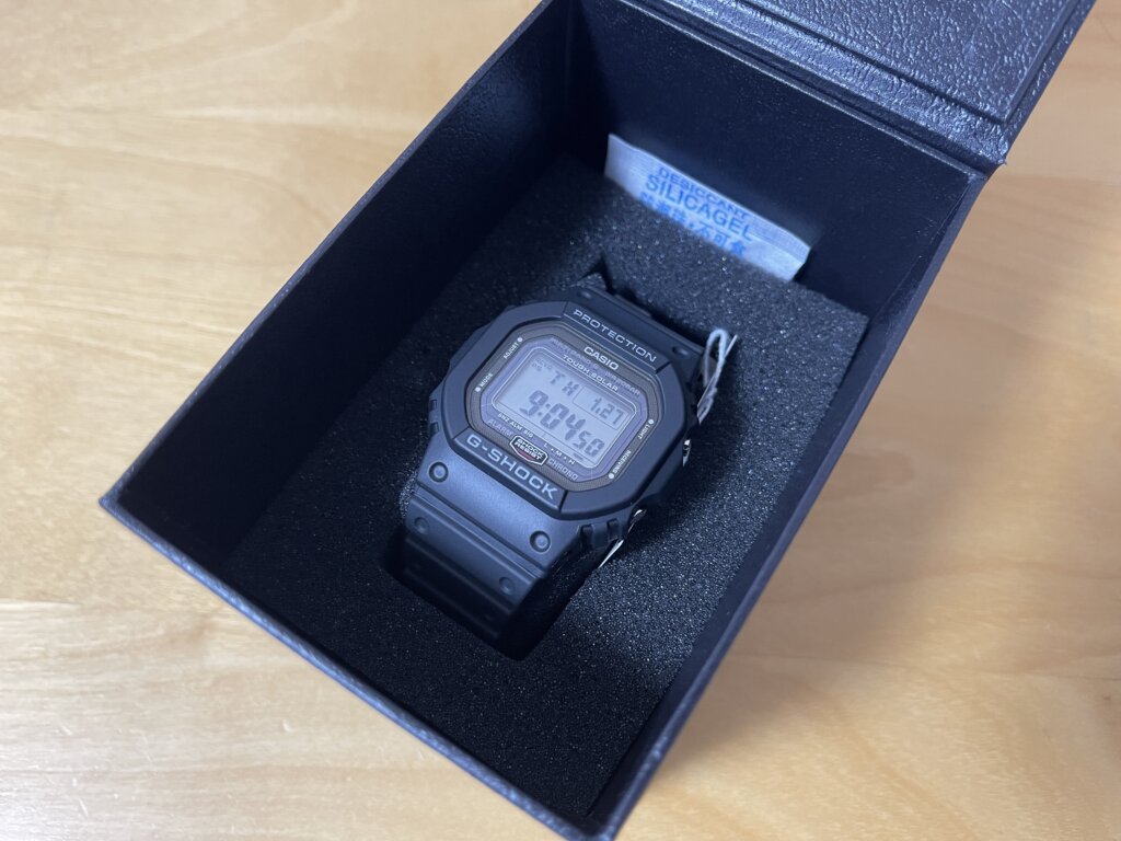 カシオ G-SHOCK「GW-5000U-1JF」を買った。－煩悩ダイアリー