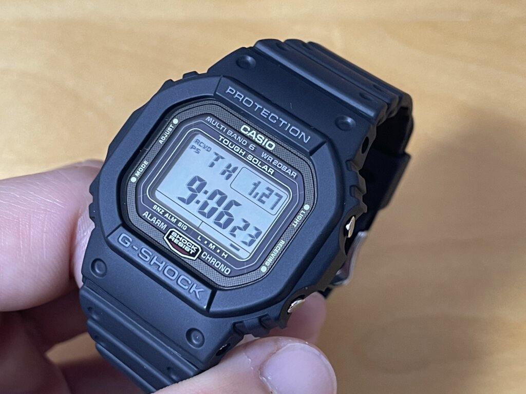 カシオ G-SHOCK「GW-5000U-1JF」を買った。－煩悩ダイアリー